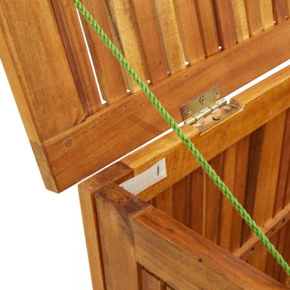 tömör akácfa kerti tárolóláda 113 x 50 x 58 cm