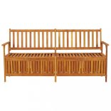 tömör akácfa tárolópad 170 cm