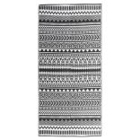 kültéri szőnyeg ARAKIL fekete 80x150 cm PP