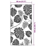 kültéri szőnyeg ARAKIL zöld 80x150 cm PP