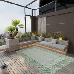 kültéri szőnyeg ARAKIL zöld 160x230 cm PP