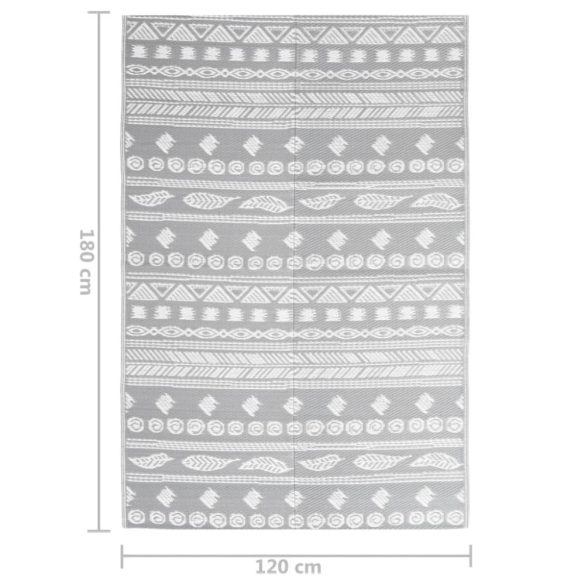 kültéri szőnyeg ARAKIL szürke 120x180 cm PP