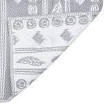 kültéri szőnyeg ARAKIL szürke 160x230 cm PP