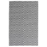 kültéri szőnyeg ARAKIL fekete 140x200 cm PP