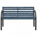 szürke kínai fenyőfa kerti pad gyermekeknek 81 cm