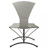 krémszínű acél és oxford szövet kültéri pihenőágy napellenzővel