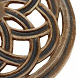 bronzszínű öntöttvas napernyőtalp 44 x 44 x 31 cm