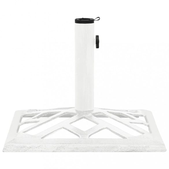 fehér öntöttvas napernyőtalp 44 x 44 x 31 cm