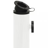 fehér öntöttvas napernyőtalp 44 x 44 x 31 cm