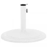 fehér öntöttvas napernyőtalp 45 x 45 x 30 cm