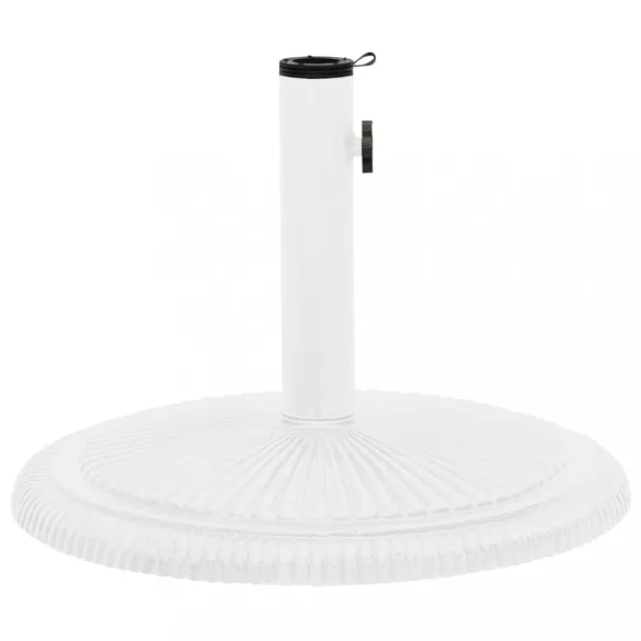 fehér öntöttvas napernyőtalp 45 x 45 x 30 cm