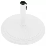 fehér öntöttvas napernyőtalp 45 x 45 x 30 cm