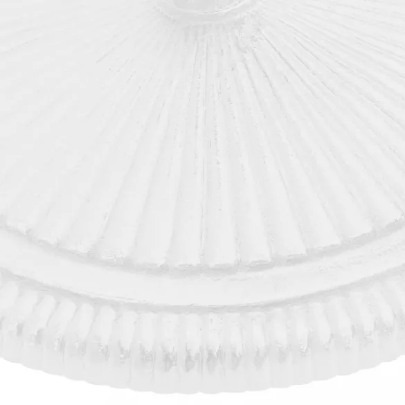 fehér öntöttvas napernyőtalp 45 x 45 x 30 cm