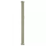 fekete behúzható oldalsó terasznapellenző 117 x 600 cm