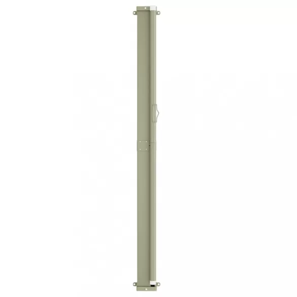 fekete behúzható oldalsó terasznapellenző 117 x 600 cm