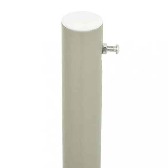 piros behúzható oldalsó terasznapellenző 117 x 600 cm