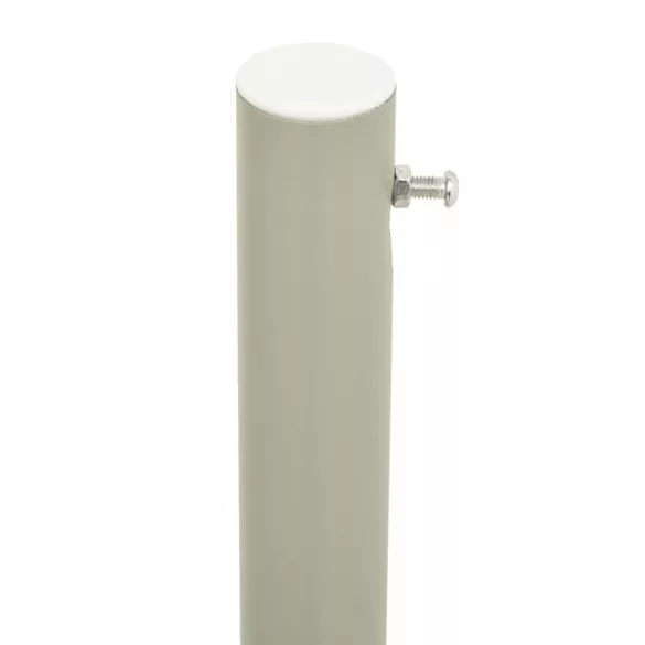 fekete behúzható oldalsó terasznapellenző 180 x 600 cm