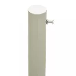 krémszínű behúzható oldalsó terasznapellenző 180 x 600 cm