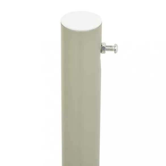 krémszínű behúzható oldalsó terasznapellenző 180 x 600 cm