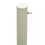 kék behúzható oldalsó terasznapellenző 180 x 600 cm