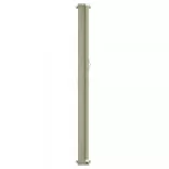 krémszínű behúzható oldalsó terasznapellenző 200 x 600 cm