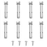 krémszínű behúzható oldalsó terasznapellenző 200 x 600 cm