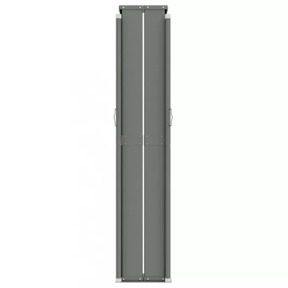 krémszínű behúzható oldalsó napellenző 180 x 600 cm