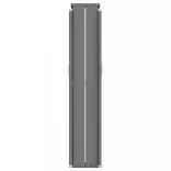 kék behúzható oldalsó napellenző 200 x 600 cm