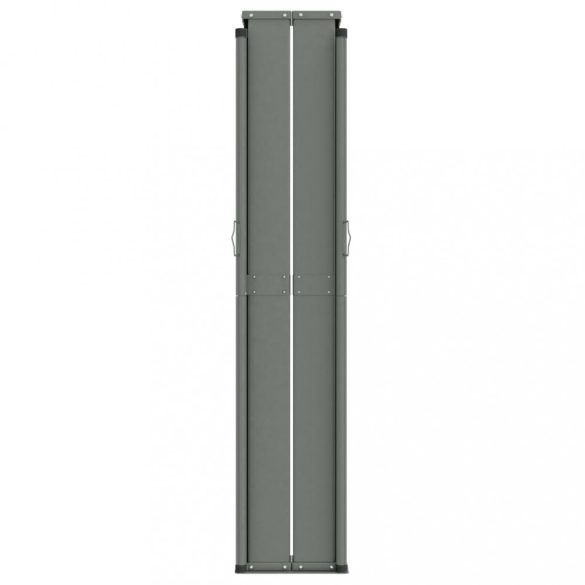 barna behúzható oldalsó napellenző 220 x 600 cm