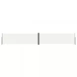 krémszínű behúzható oldalsó napellenző 160 x 1000 cm