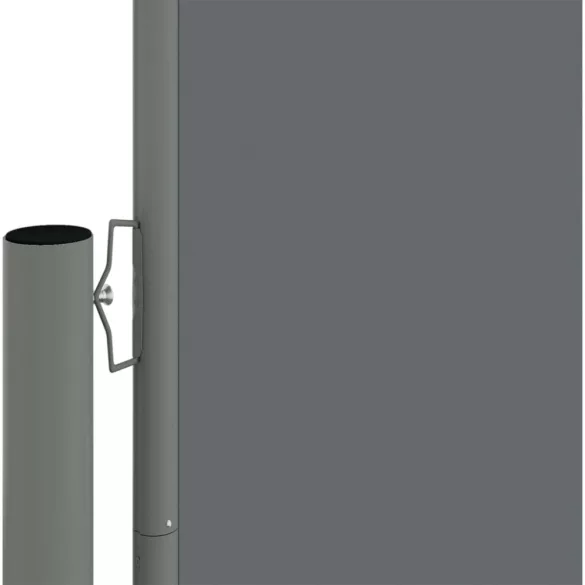 antracitszürke behúzható oldalsó napellenző 160 x 1000 cm