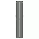 kék behúzható oldalsó napellenző 160 x 1000 cm