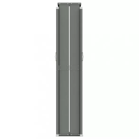 kék behúzható oldalsó napellenző 160 x 1000 cm