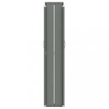 piros behúzható oldalsó napellenző 160 x 1000 cm