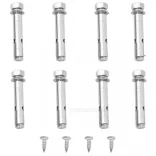 fekete behúzható oldalsó napellenző 180 x 1000 cm