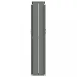 krémszínű behúzható oldalsó napellenző 180 x 1000 cm