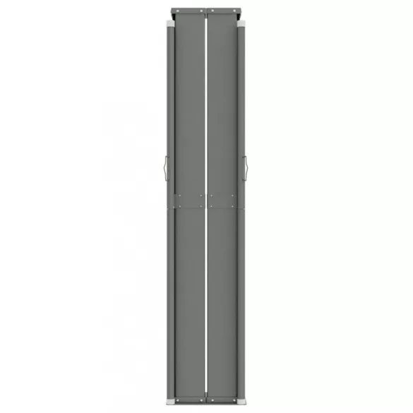 kék behúzható oldalsó napellenző 220 x 1000 cm