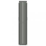 piros behúzható oldalsó napellenző 220 x 1000 cm