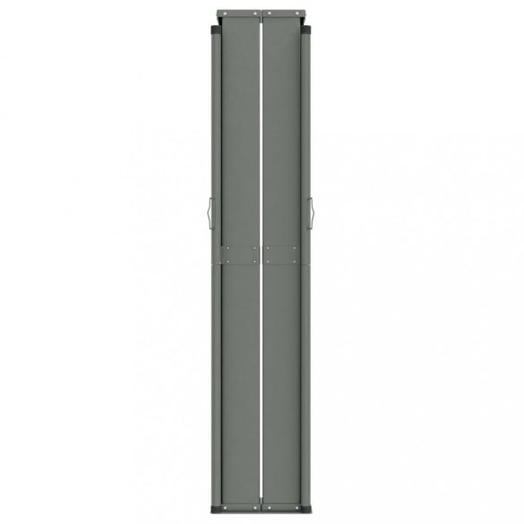 barna behúzható oldalsó napellenző 117 x 1200 cm