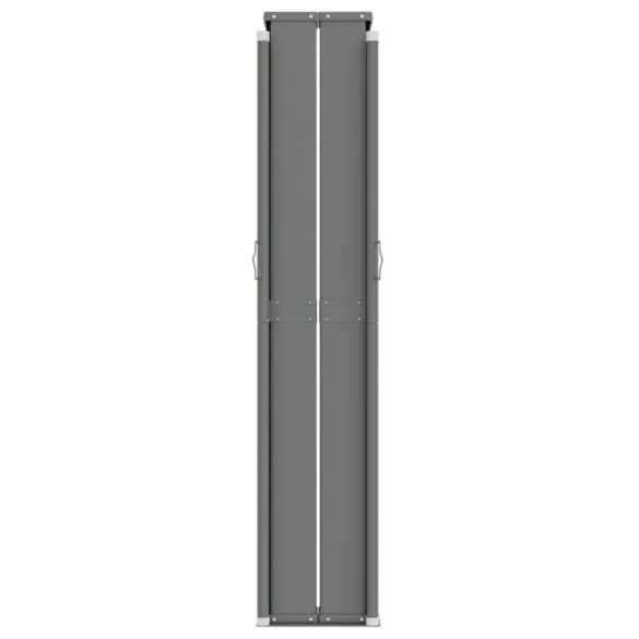 piros behúzható oldalsó napellenző 160 x 1200 cm