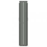 krémszínű behúzható oldalsó napellenző 180 x 1200 cm