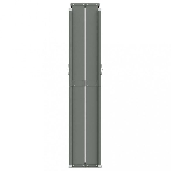 krémszínű behúzható oldalsó napellenző 180 x 1200 cm