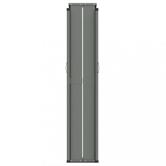 antracitszürke behúzható oldalsó napellenző 180 x 1200 cm