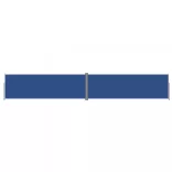 kék behúzható oldalsó napellenző 200 x 1200 cm