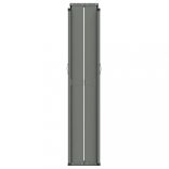 antracitszürke behúzható oldalsó napellenző 220 x 1200 cm