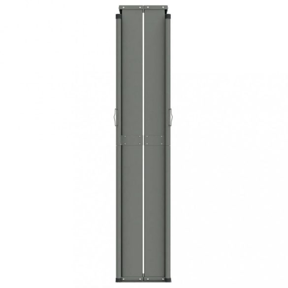 antracitszürke behúzható oldalsó napellenző 220 x 1200 cm