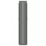 kék behúzható oldalsó napellenző 220 x 1200 cm