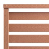 barna WPC kerítéspanel 180 x 180 cm