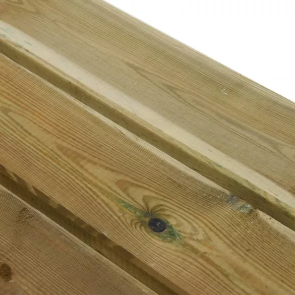 impregnált tömör fenyőfa kerti pad 160 cm