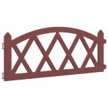 17 db piros polipropilén gyepszegély 10 m